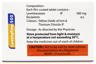 Levetafine 500 Tablet 10
