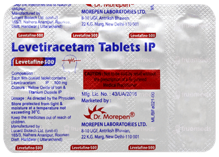 Levetafine 500 Tablet 10