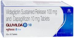 Gluvilda D 10 Tablet 10 Gluvilda D 10 Tablet 10