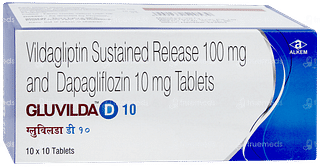 Gluvilda D 10 Tablet 10