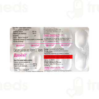 Amesi 250 Mg/500 IU Tablet 10
