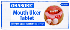 Orasore Mouth Ulcer Tablet 10 Orasore Mouth Ulcer Tablet 10
