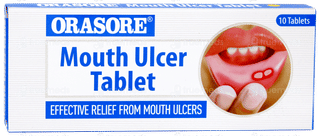 Orasore Mouth Ulcer Tablet 10
