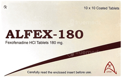 Alfex 180 Mg Tablet 10