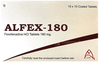 Alfex 180 Mg Tablet 10