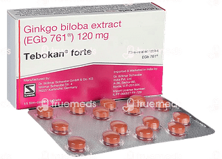 Tebokan Forte 120 MG Tablet 15