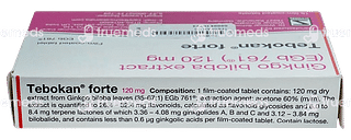 Tebokan Forte 120 MG Tablet 15