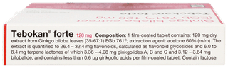 Tebokan Forte Tablet 15