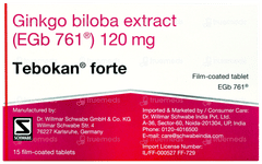 Tebokan Forte Tablet 15