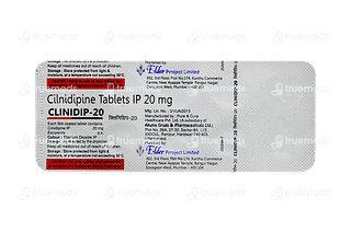 Clinidip 20 MG Tablet 10