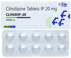 Clinidip 20 Tablet 10
