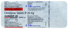 Clinidip 20 Tablet 10