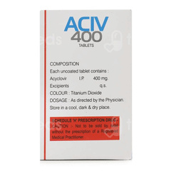 Aciv 400 Mg Tablet 10 Aciv 400 Mg Tablet 10