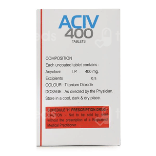 Aciv 400 Mg Tablet 10