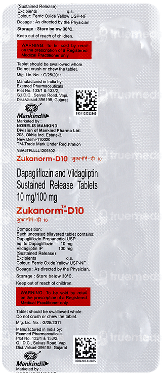 Zukanorm D10 Tablet 10