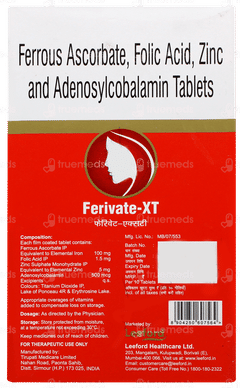 Ferivate Xt Tablet 10