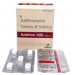 Azidrive 500 Mg Tablet 5 Azidrive 500 Mg Tablet 5