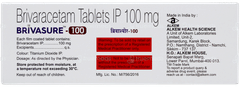 Brivasure 100 Tablet 10 Brivasure 100 Tablet 10