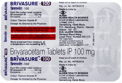 Brivasure 100 Tablet 10 Brivasure 100 Tablet 10