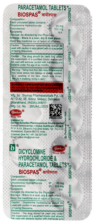 Biospas Tablet 10