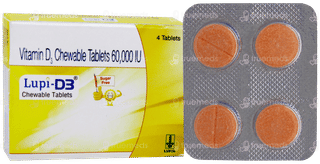Lupi D3 Sugar Free Chewable Tablet 4