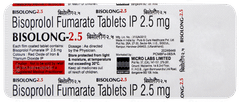Bisolong 2.5 Tablet 10 Bisolong 2.5 Tablet 10