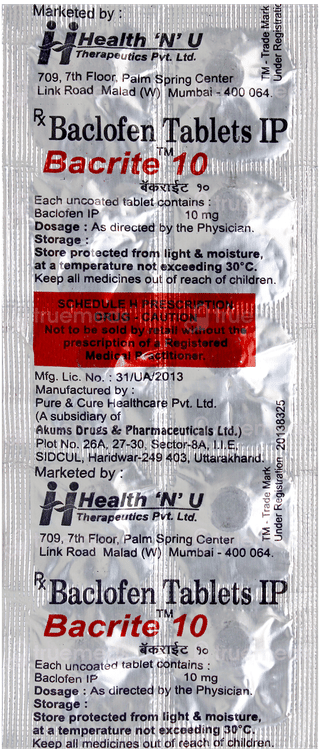 Bacrite 10 Tablet 10