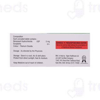 Benzil 5 MG Tablet 10