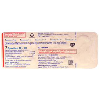 Benitec H 20 Tablet 10