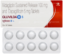Gluvilda D 5 Tablet 10
