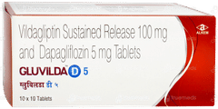 Gluvilda D 5 Tablet 10