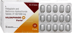 Vildaphage M Forte Tablet 15 Vildaphage M Forte Tablet 15