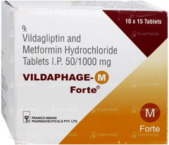 Vildaphage M Forte Tablet 15 Vildaphage M Forte Tablet 15