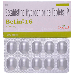Betin 16 Mg Tablet 10
