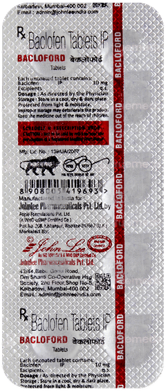 Bacloford Tablet 10