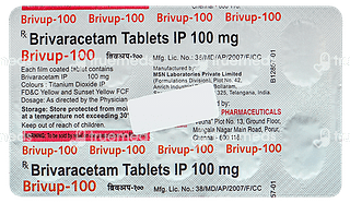 Brivup 100 MG Tablet 10