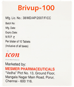 Brivup 100 Tablet 10