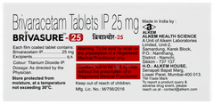 Brivasure 25 Tablet 10 Brivasure 25 Tablet 10