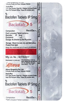 Baclotab 5 Tablet 15