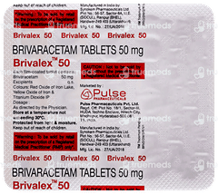 Brivalex 50 Tablet 15 Brivalex 50 Tablet 15