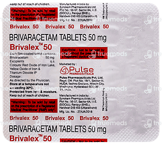 Brivalex 50 Tablet 15