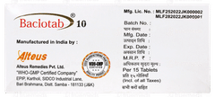 Baclotab 10 Tablet 15