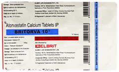 Britorva 10 Tablet 15 Britorva 10 Tablet 15