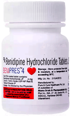 Benipres 4 Tablet 30 Benipres 4 Tablet 30