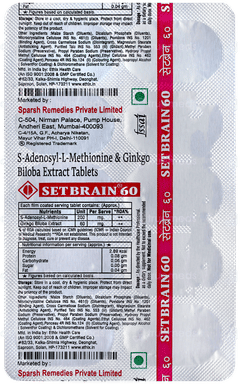 Setbrain 60 Tablet 10