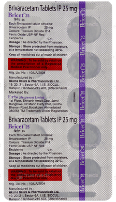 Bricet 25 Tablet 10 Bricet 25 Tablet 10