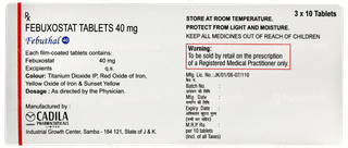 Febuthal 40 Tablet 10