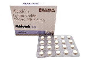 Midotab 2.5 MG Tablet 20