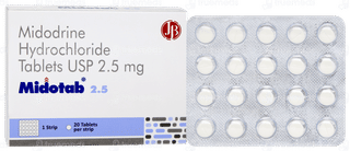 Midotab 2.5 Tablet 20