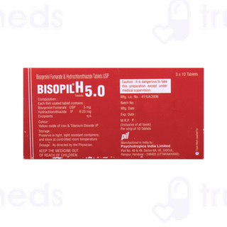 Bisopil H 5 Mg Tablet 10